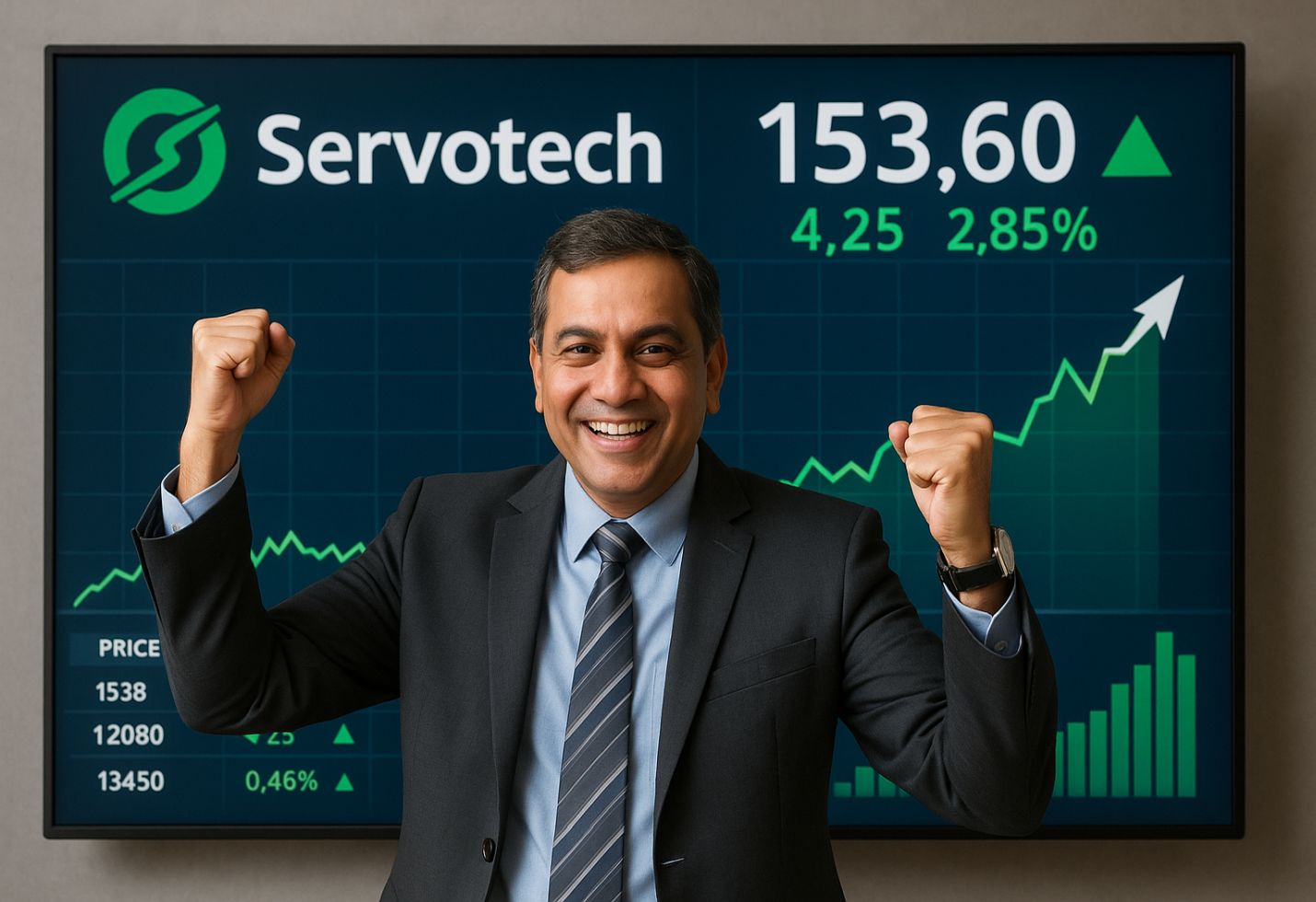 Servotech's Stock Climbs: New Subsidiary Sparks Investor Excitement